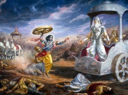 CV135 KRISHNA AND BHISHMADEVA